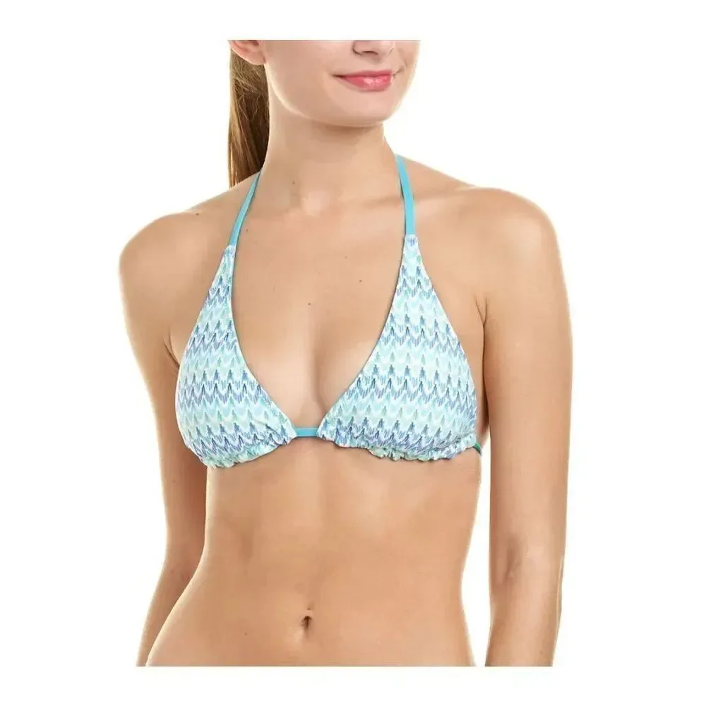 Helen Jon NWT size XS reversible bikini set Beachcomber peacock
